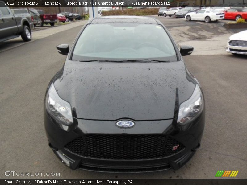 Tuxedo Black / ST Charcoal Black Full-Leather Recaro Seats 2013 Ford Focus ST Hatchback