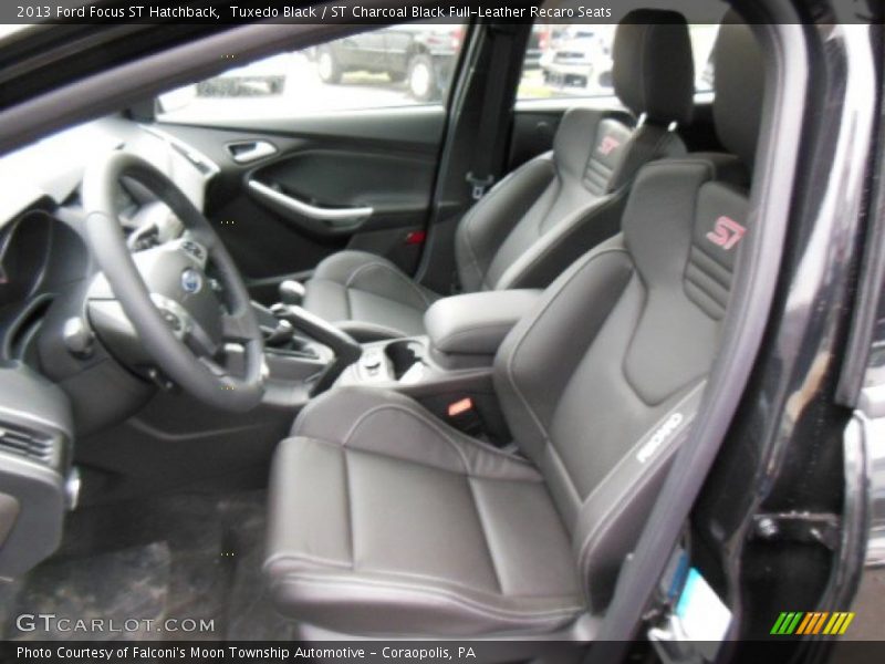 Front Seat of 2013 Focus ST Hatchback