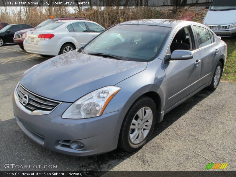 Ocean Gray / Charcoal 2012 Nissan Altima 2.5 S