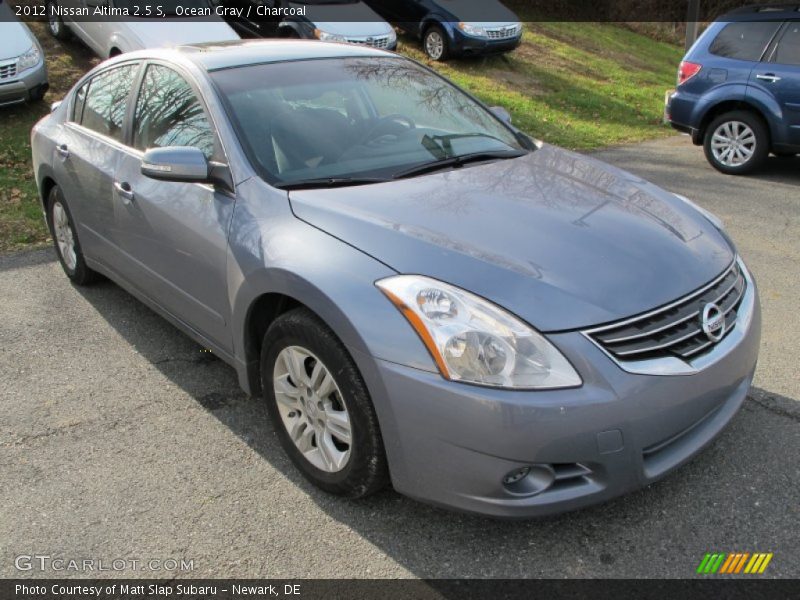 Ocean Gray / Charcoal 2012 Nissan Altima 2.5 S