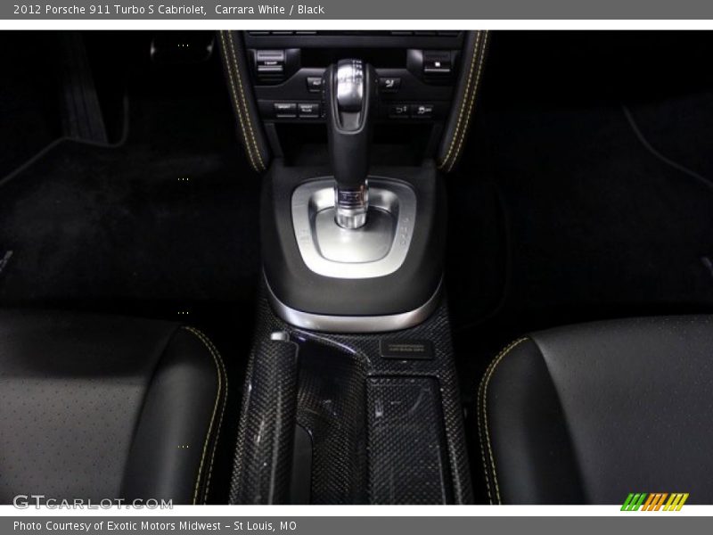 Carrara White / Black 2012 Porsche 911 Turbo S Cabriolet
