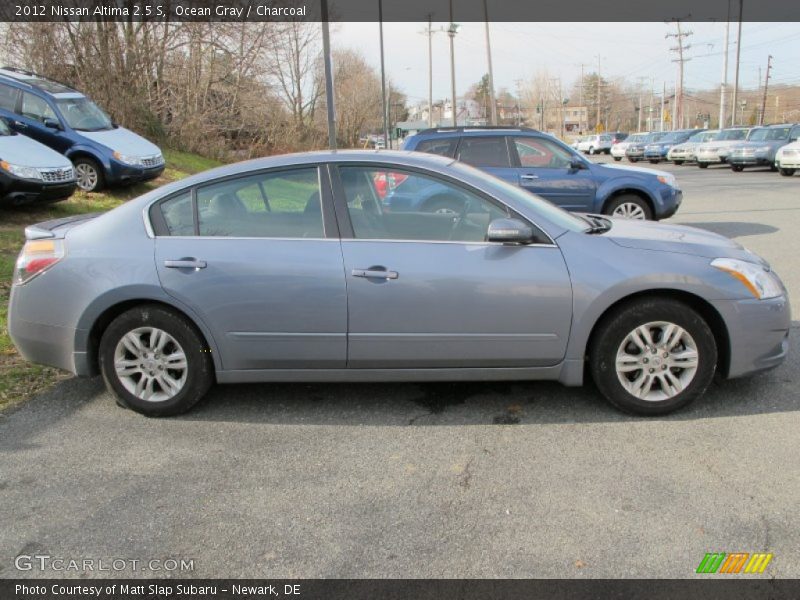 Ocean Gray / Charcoal 2012 Nissan Altima 2.5 S