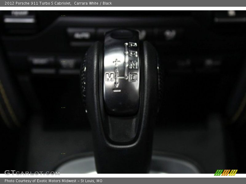  2012 911 Turbo S Cabriolet 7 Speed PDK Dual-Clutch Automatic Shifter