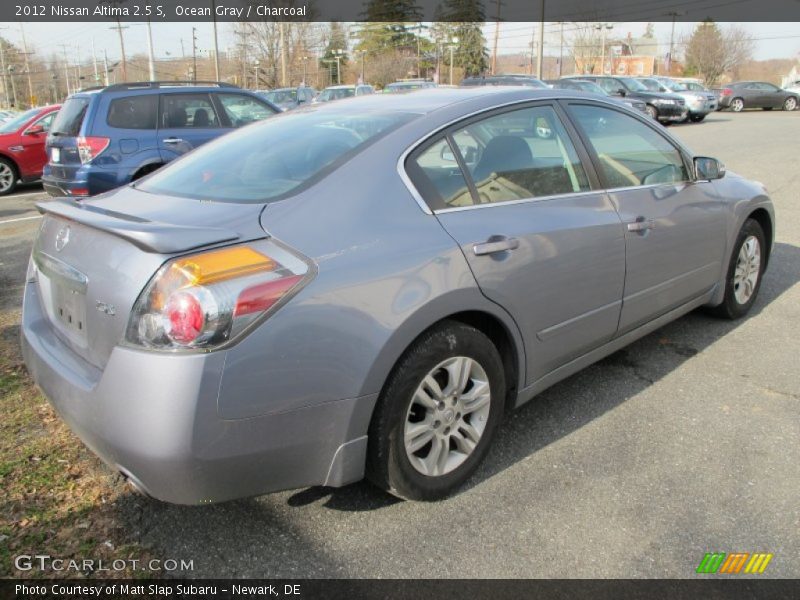 Ocean Gray / Charcoal 2012 Nissan Altima 2.5 S
