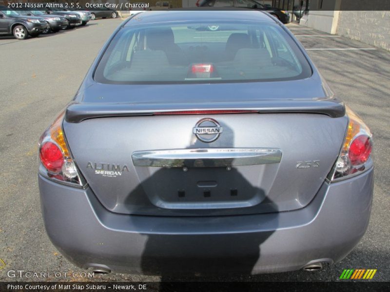 Ocean Gray / Charcoal 2012 Nissan Altima 2.5 S
