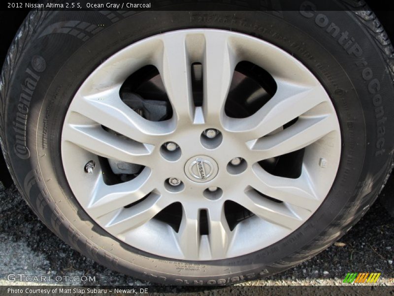Ocean Gray / Charcoal 2012 Nissan Altima 2.5 S