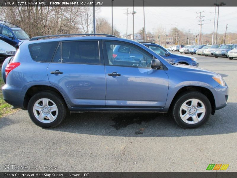 Pacific Blue Metallic / Ash Gray 2009 Toyota RAV4 4WD