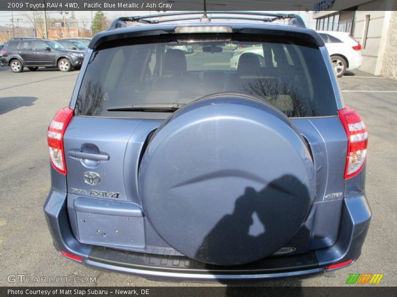 Pacific Blue Metallic / Ash Gray 2009 Toyota RAV4 4WD