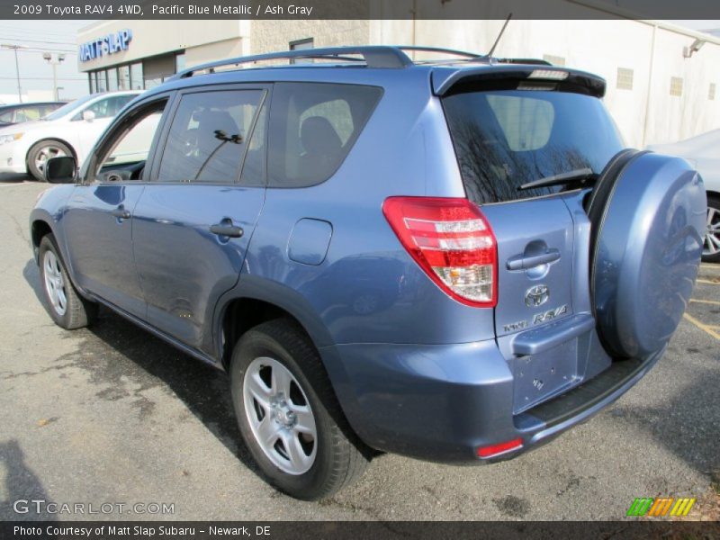 Pacific Blue Metallic / Ash Gray 2009 Toyota RAV4 4WD