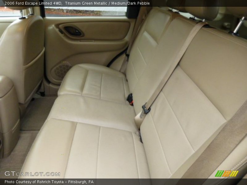 Titanium Green Metallic / Medium/Dark Pebble 2006 Ford Escape Limited 4WD