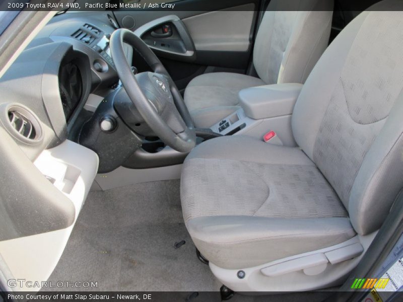 Pacific Blue Metallic / Ash Gray 2009 Toyota RAV4 4WD