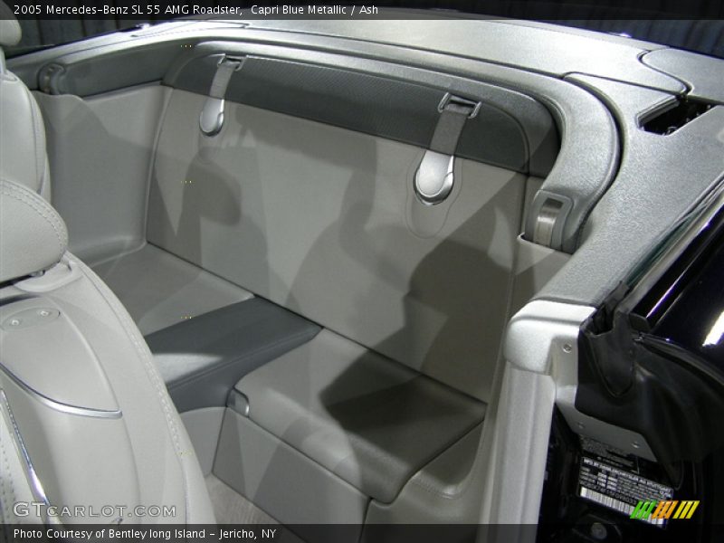 2005 Mercedes-Benz SL55 AMG, Capri Blue / Ash Grey, Rear Shelf - 2005 Mercedes-Benz SL 55 AMG Roadster