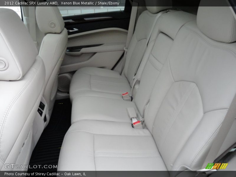 Xenon Blue Metallic / Shale/Ebony 2012 Cadillac SRX Luxury AWD