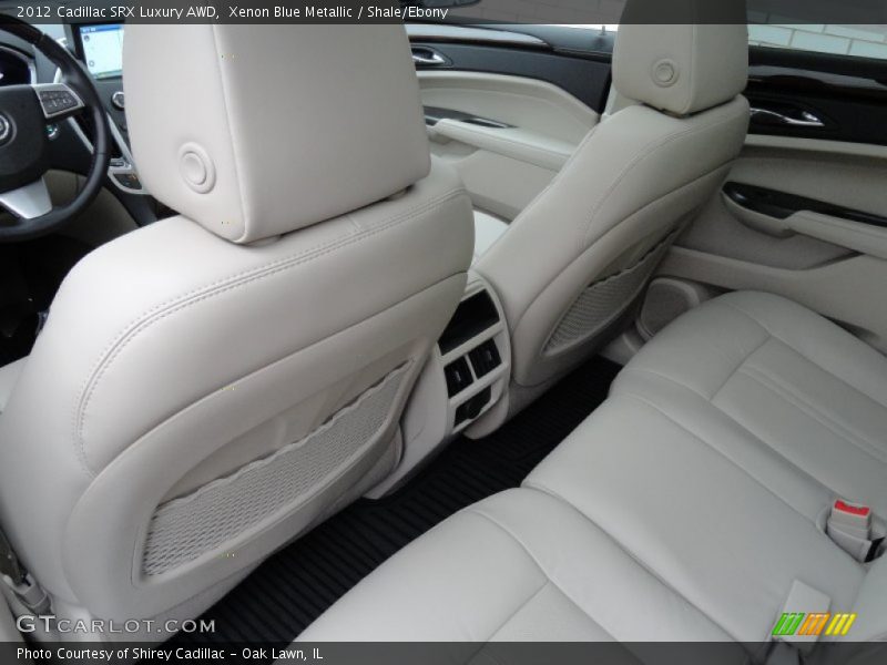 Xenon Blue Metallic / Shale/Ebony 2012 Cadillac SRX Luxury AWD