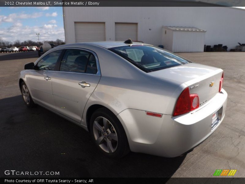 Silver Ice Metallic / Ebony 2012 Chevrolet Malibu LT