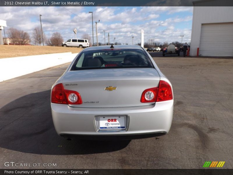 Silver Ice Metallic / Ebony 2012 Chevrolet Malibu LT
