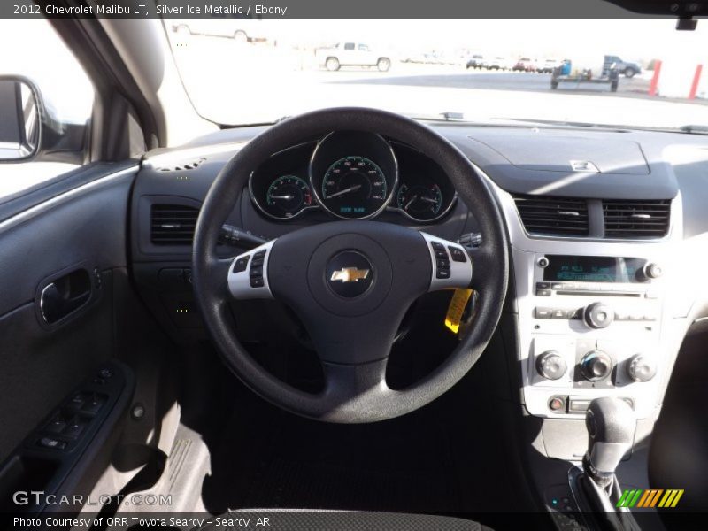 Silver Ice Metallic / Ebony 2012 Chevrolet Malibu LT