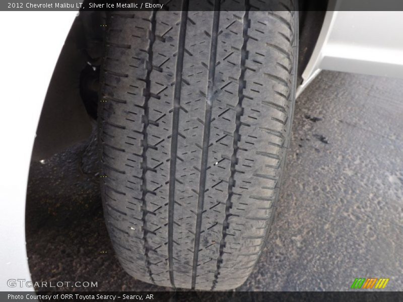 Silver Ice Metallic / Ebony 2012 Chevrolet Malibu LT