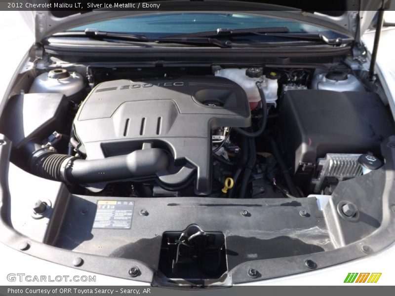Silver Ice Metallic / Ebony 2012 Chevrolet Malibu LT