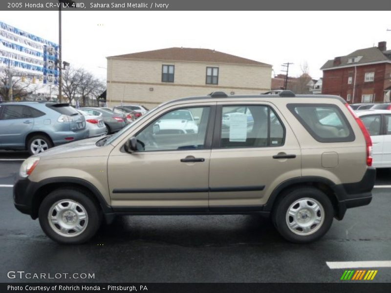 Sahara Sand Metallic / Ivory 2005 Honda CR-V LX 4WD