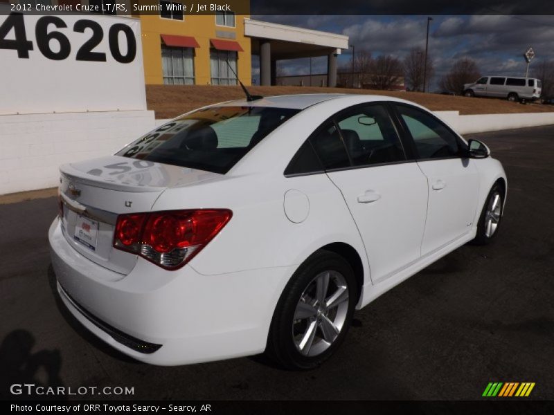 Summit White / Jet Black 2012 Chevrolet Cruze LT/RS