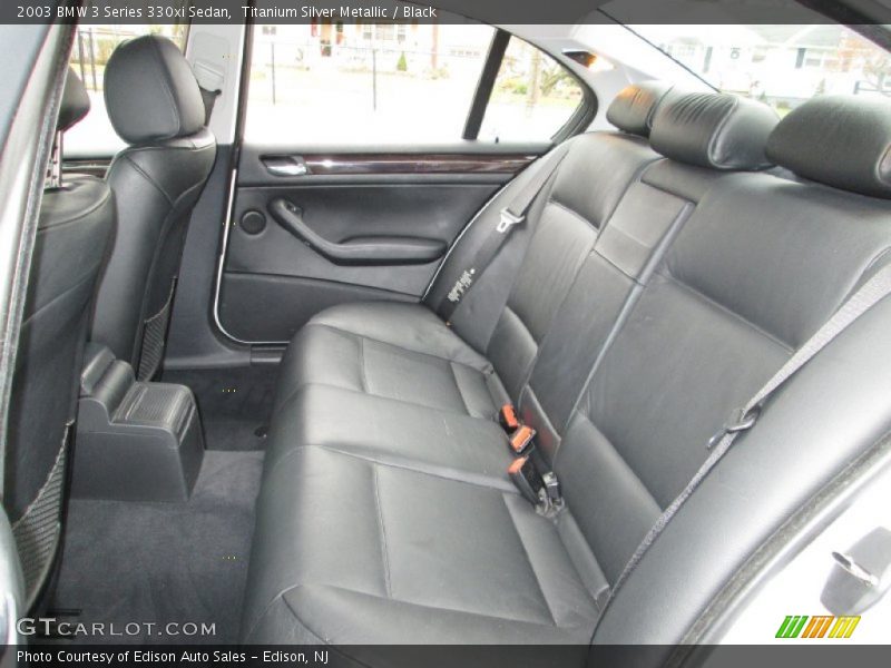 Rear Seat of 2003 3 Series 330xi Sedan