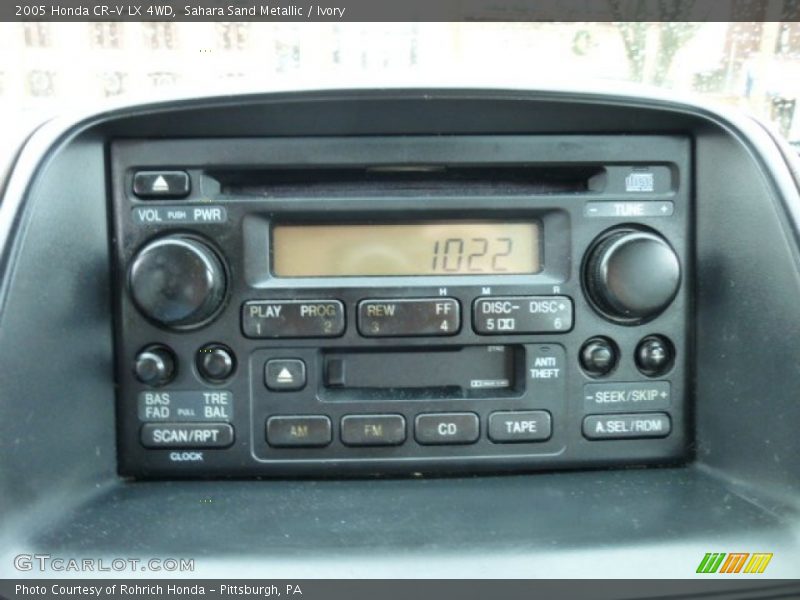 Sahara Sand Metallic / Ivory 2005 Honda CR-V LX 4WD