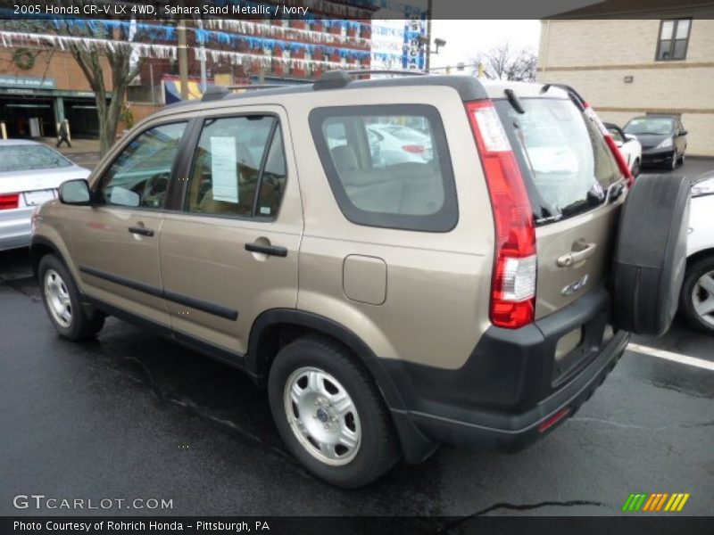 Sahara Sand Metallic / Ivory 2005 Honda CR-V LX 4WD