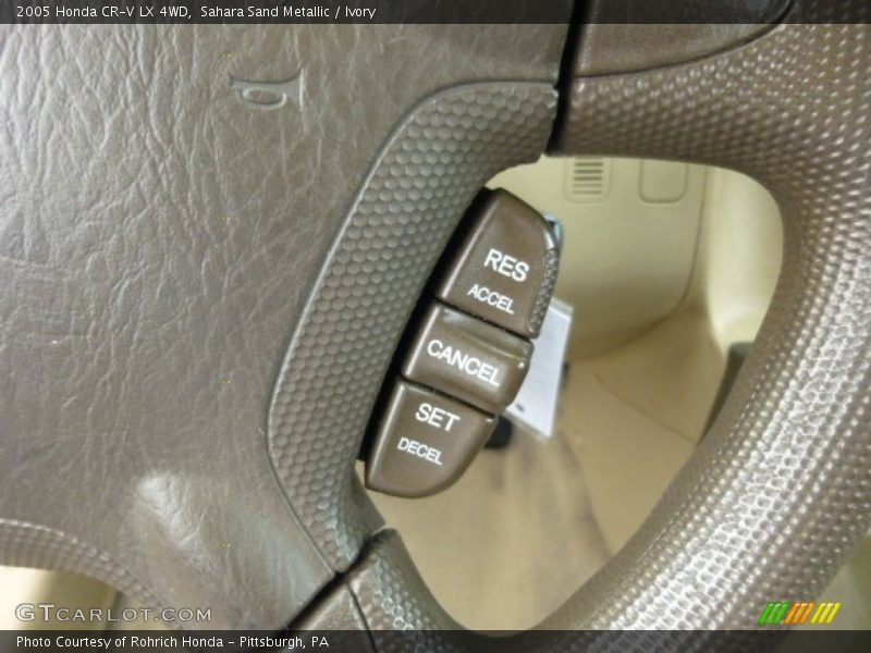 Sahara Sand Metallic / Ivory 2005 Honda CR-V LX 4WD