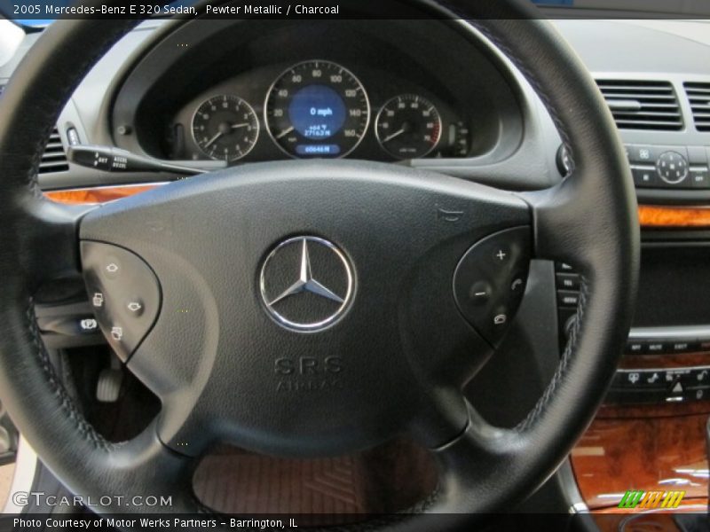 Pewter Metallic / Charcoal 2005 Mercedes-Benz E 320 Sedan