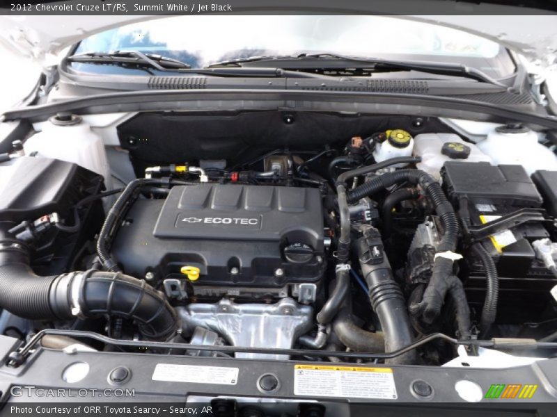 Summit White / Jet Black 2012 Chevrolet Cruze LT/RS