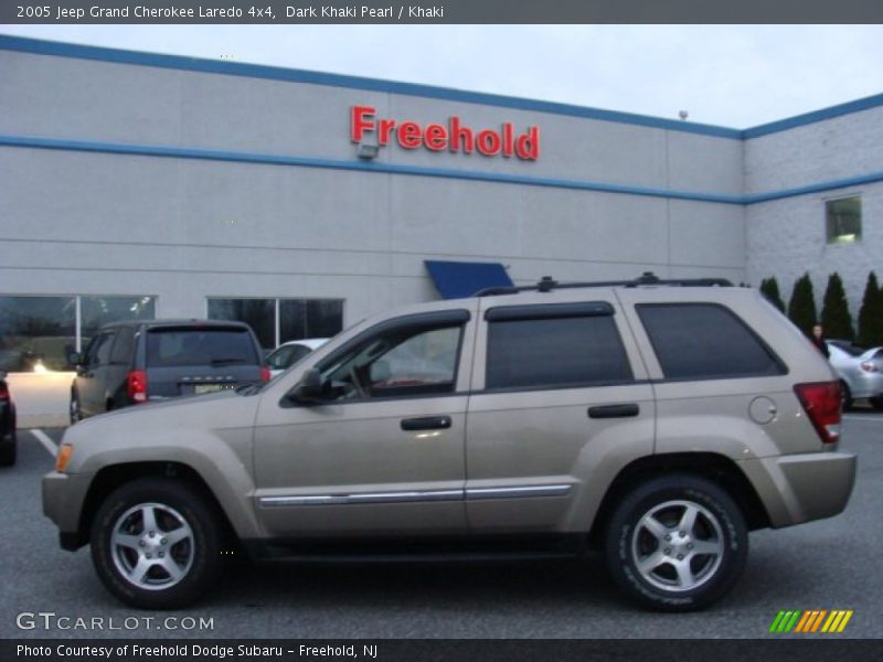 Dark Khaki Pearl / Khaki 2005 Jeep Grand Cherokee Laredo 4x4