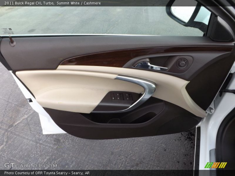 Summit White / Cashmere 2011 Buick Regal CXL Turbo