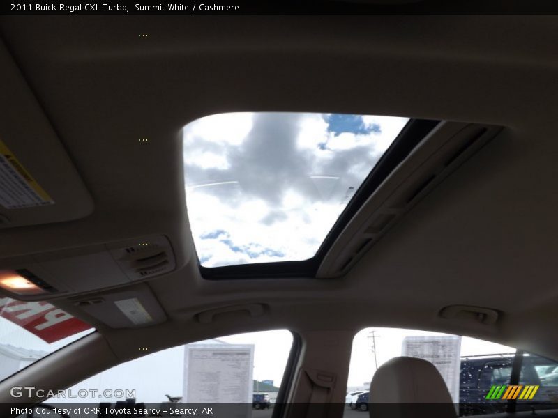 Summit White / Cashmere 2011 Buick Regal CXL Turbo
