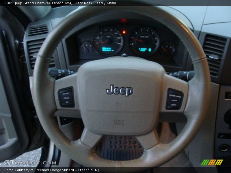Dark Khaki Pearl / Khaki 2005 Jeep Grand Cherokee Laredo 4x4