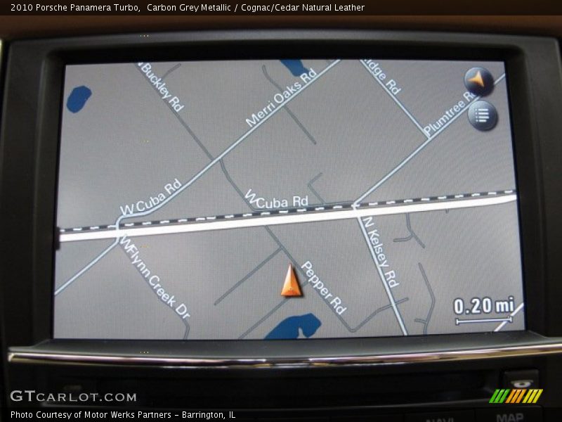 Navigation of 2010 Panamera Turbo