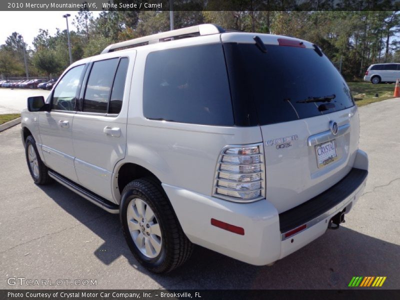 White Suede / Camel 2010 Mercury Mountaineer V6
