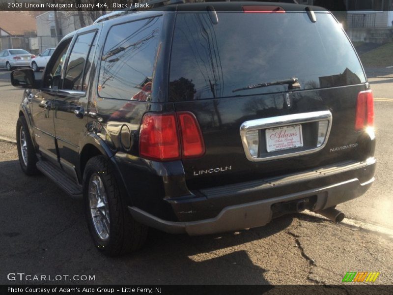 Black / Black 2003 Lincoln Navigator Luxury 4x4