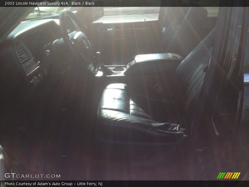 Black / Black 2003 Lincoln Navigator Luxury 4x4