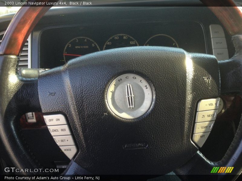 Black / Black 2003 Lincoln Navigator Luxury 4x4