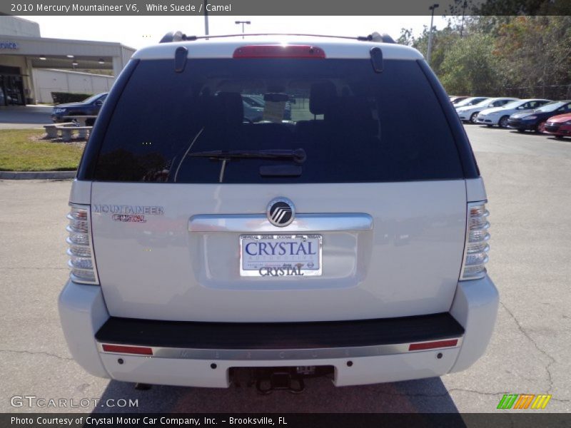 White Suede / Camel 2010 Mercury Mountaineer V6