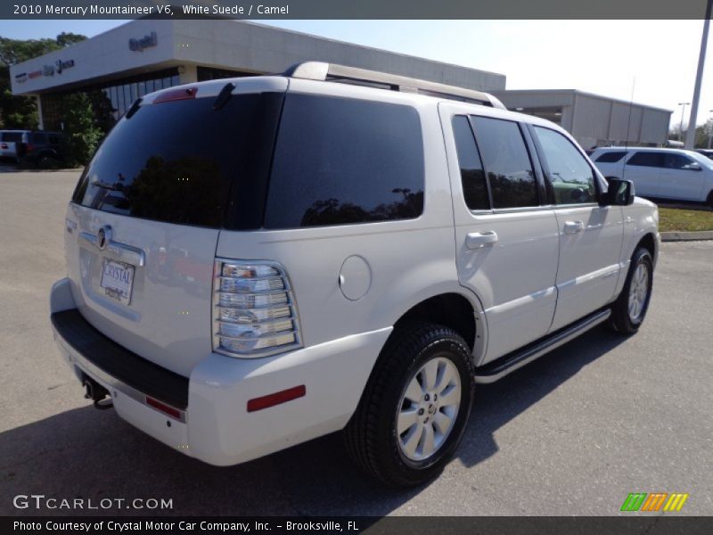White Suede / Camel 2010 Mercury Mountaineer V6