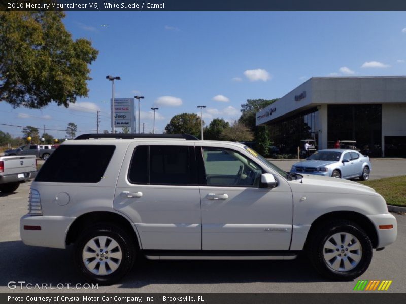 White Suede / Camel 2010 Mercury Mountaineer V6