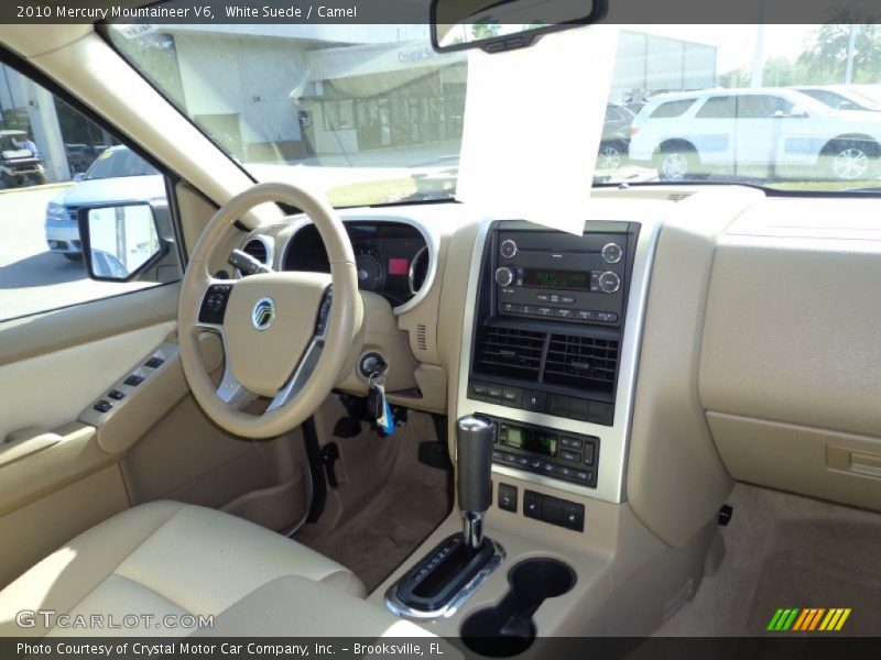 White Suede / Camel 2010 Mercury Mountaineer V6