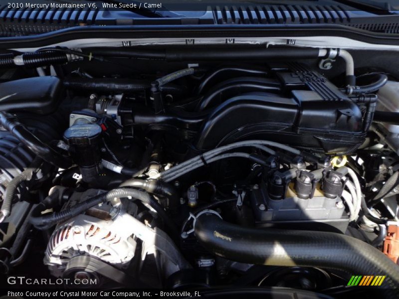 White Suede / Camel 2010 Mercury Mountaineer V6