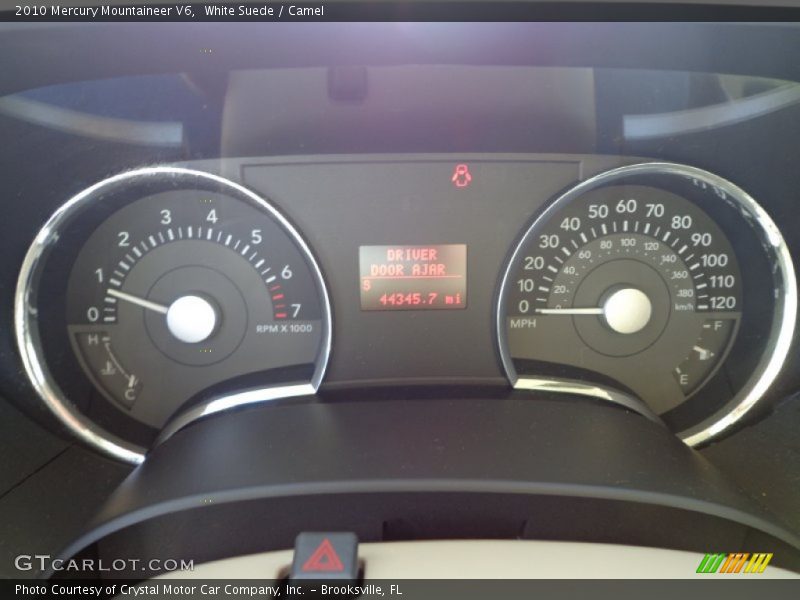 White Suede / Camel 2010 Mercury Mountaineer V6