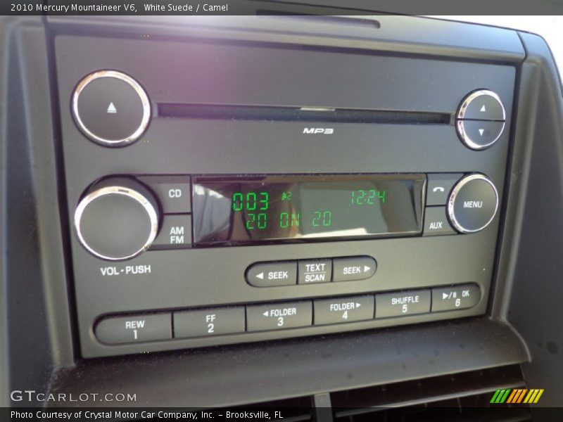 Audio System of 2010 Mountaineer V6