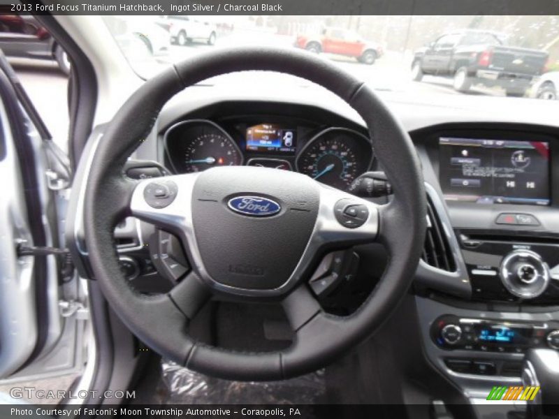  2013 Focus Titanium Hatchback Steering Wheel