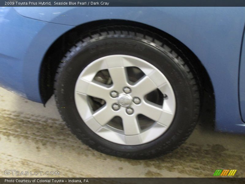 Seaside Blue Pearl / Dark Gray 2009 Toyota Prius Hybrid