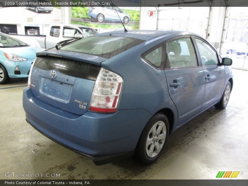 Seaside Blue Pearl / Dark Gray 2009 Toyota Prius Hybrid